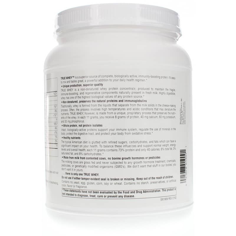 True Whey Premium Protein Powder, 16 Oz | Настоящий сывороточный протеиновый порошок премиум-класса, 16 унций