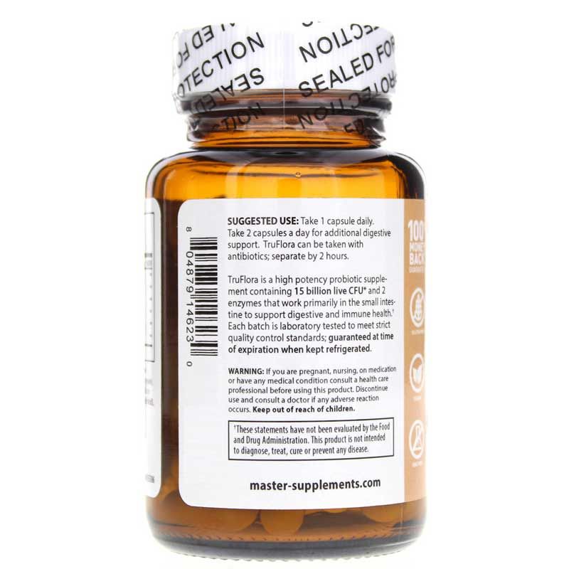 TruFlora Probiotics Plus Enzymes, 32 Capsules | Пробіотики TruFlora плюс ферменти, 32 капсули