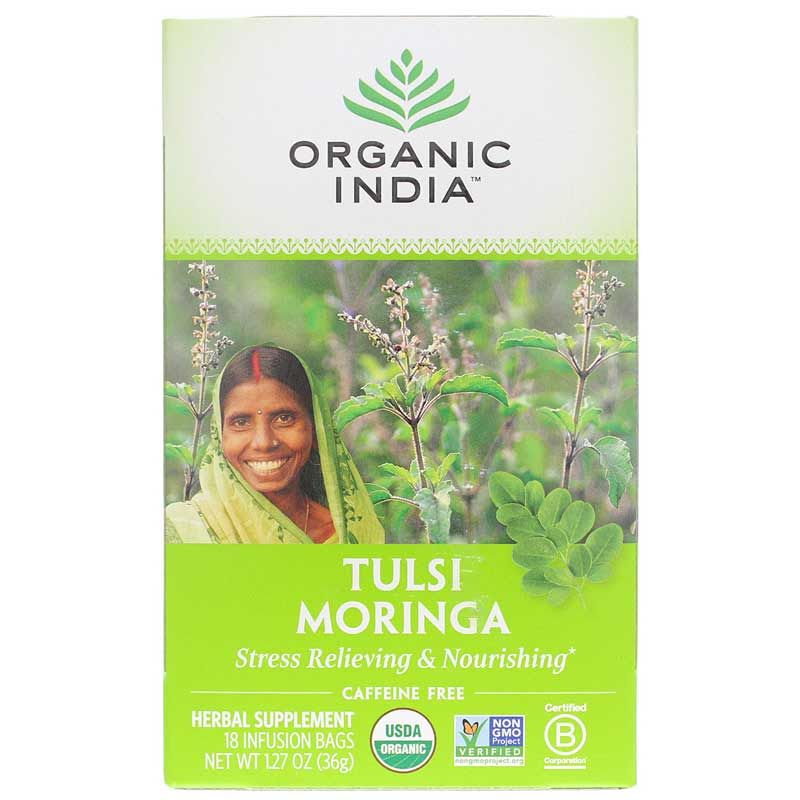 Tulsi Moringa Organic Tea | Органічний чай тулсі морінга тулсі