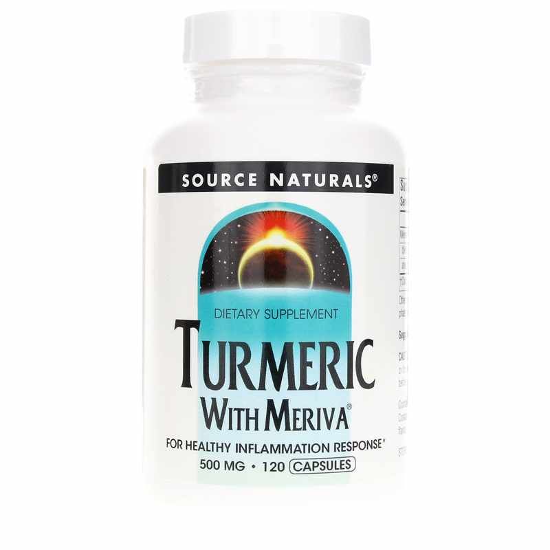 Turmeric with Meriva 500 Mg, 120 Capsules | Куркума с меривой 500 мг, 120 капсул