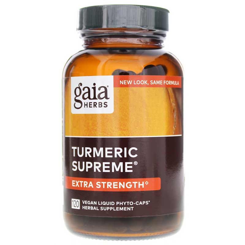 Turmeric Supreme Extra Strength, 120 Liquid Phyto Caps | Куркума супер экстра сила, 120 жидких фитокапсул