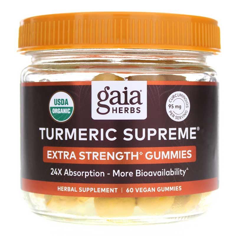 Turmeric Supreme Extra Strength Gummies, 60 Gummies | Куркума супер екстра сила жувальні цукерки супер екстра сила жувальні цукерки, 60 жувальних гумок