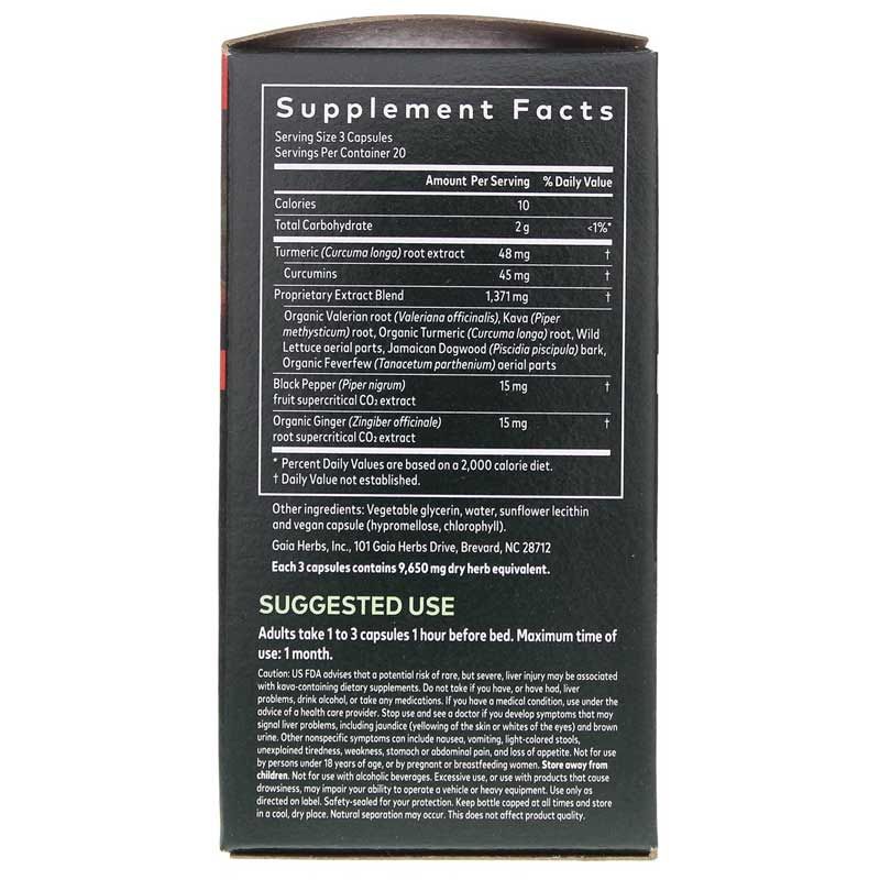 Turmeric Supreme Pain PM, 60 Liquid Phyto Caps | Куркума верховная боль ПМ, 60 жидких фитокапсул