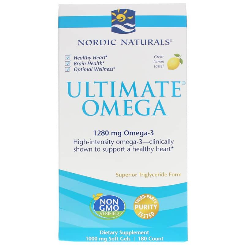 Ultimate Omega, 180 Softgels | Вища омега, 180 гелевих капсул
