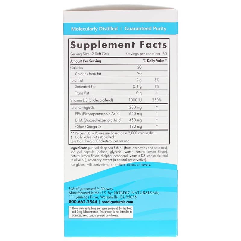 Ultimate Omega-D3, 120 Softgels | Высшая степень омега-D3, 120 гелевых капсул