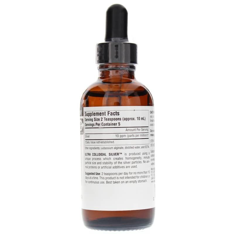 Ultra Colloidal Silver 10 PPM, 2 Oz | Ультра коллоидное серебро 10 PPM, 2 унции