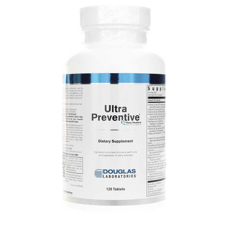 Ultra Preventive EZ Easy Swallow Multivitamin, 120 Tablets | Мультивітамін ультра профілактичний EZ легко проковтується, 120 таблеток