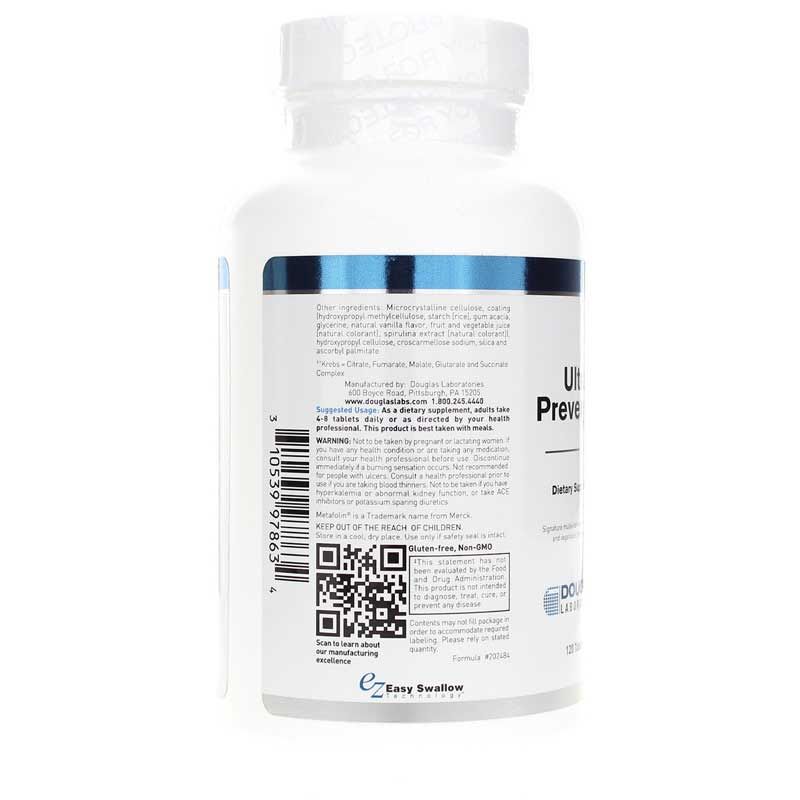 Ultra Preventive EZ Easy Swallow Multivitamin, 120 Tablets | Мультивітамін ультра профілактичний EZ легко проковтується, 120 таблеток