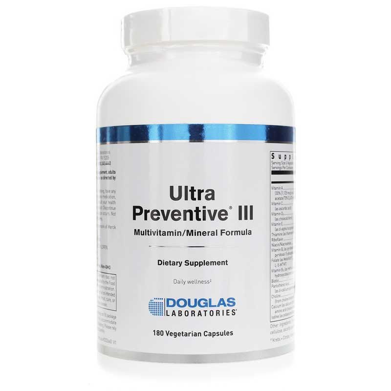 Ultra Preventive III Multivitamin Capsules | Ультра профилактика III мультивитаминные капсулы