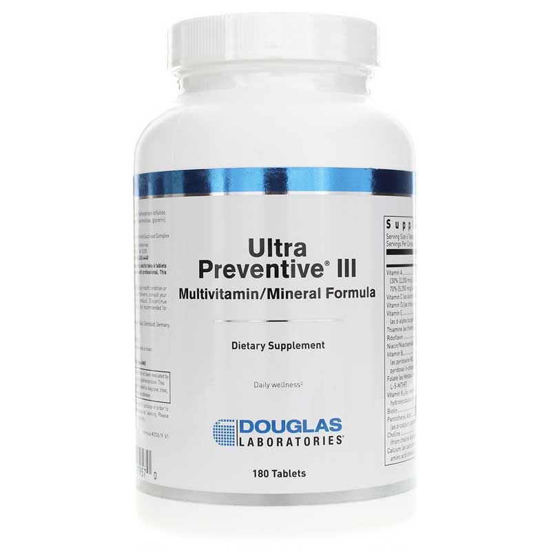 Ultra Preventive III Multivitamin Tablets | Ультра профілактика III мультивітамінні таблетки