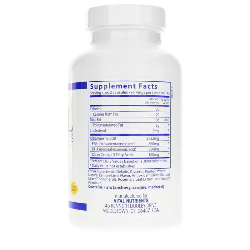Ultra Pure Fish Oil 800 Triglyceride Form | Ультрачистый рыбий жир 800 триглицеридов