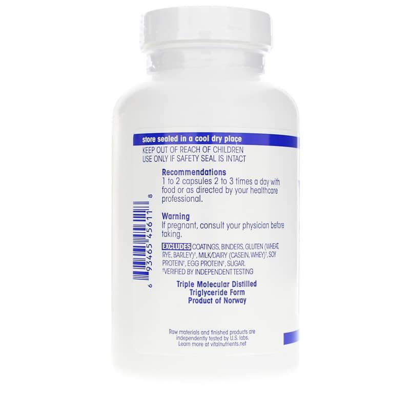 Ultra Pure Fish Oil 800 Triglyceride Form | Ультрачистый рыбий жир 800 триглицеридов