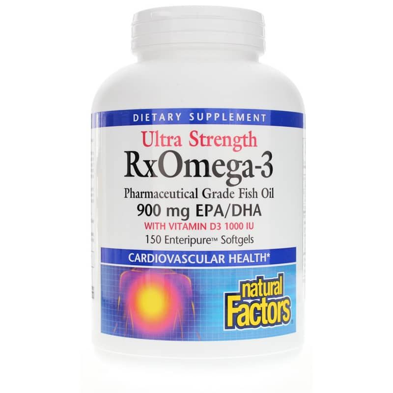 Ultra Strength RxOmega-3 Fish Oil with Vitamin D3 | Рыбий жир RxOmega-3 с витамином D3 в ультрасильной форме
