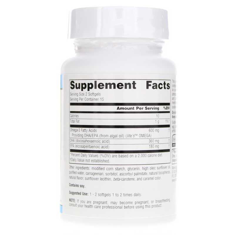 Vegan Omega-3s EPA-DHA, Source Naturals, 30 Vegan Softgels | Веганские омега-3s EPA-DHA, source naturals, 30 Веганский гелевых капсул