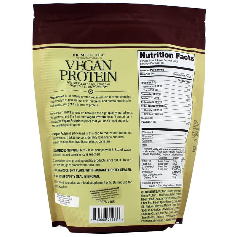 Vegan Protein, Chocolate | Веганський протеїн, Шоколад