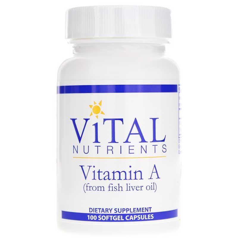 Vitamin A 3 Mg from Fish Liver Oil | Вітамін А 3 мг із жиру риб'ячої печінки
