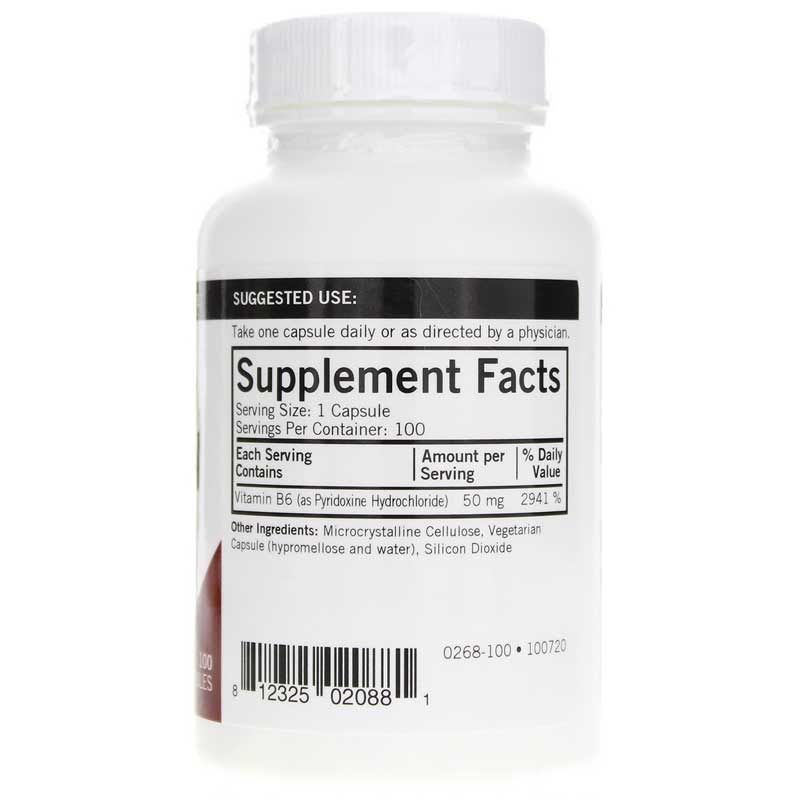 Vitamin B-6 50 Mg | Витамин В-6 50 мг