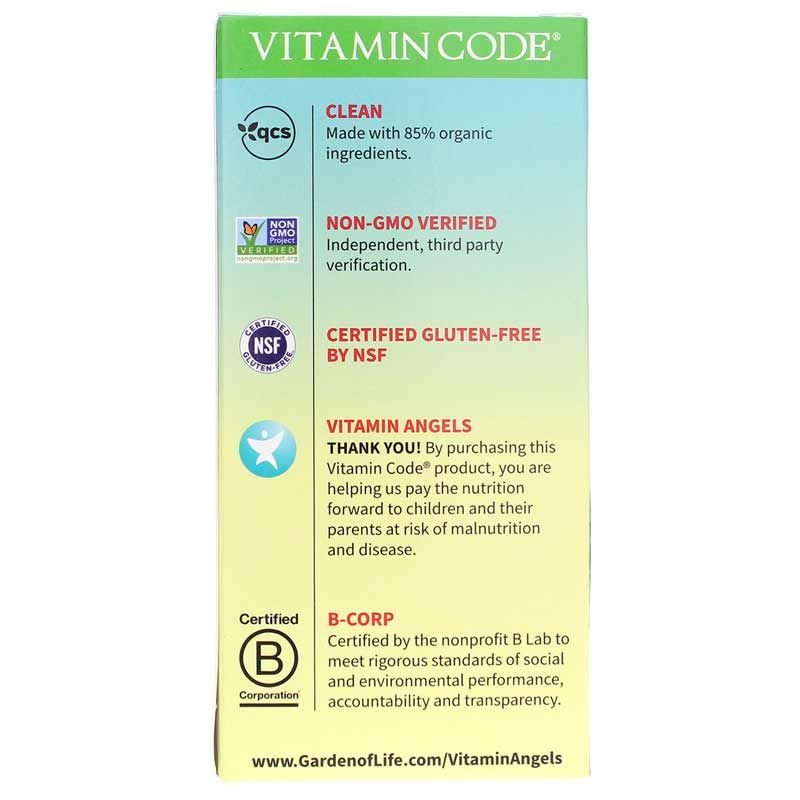 Vitamin Code Kids Chewable Whole Food Multivitamin, 60 Chewables | Витаминный код детский жевательный мультивитамин цельного питания, 60 жевательных таблеток