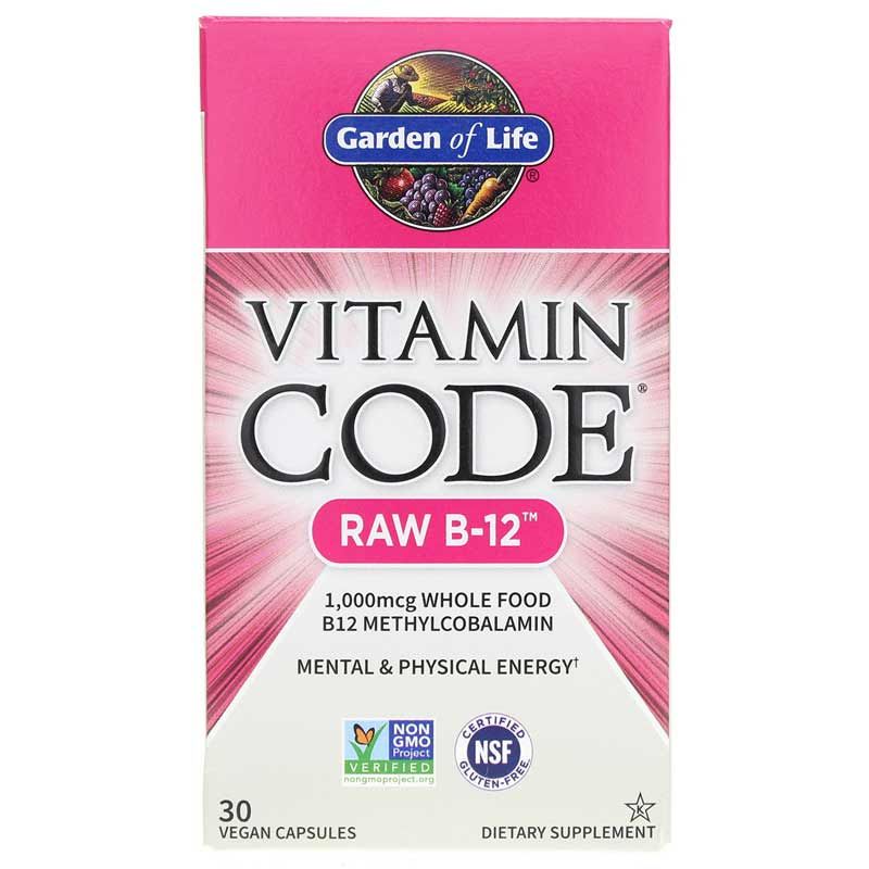 Vitamin Code Raw B-12 1,000 Mcg | Витаминный код сырой B-12 1,000 мкг