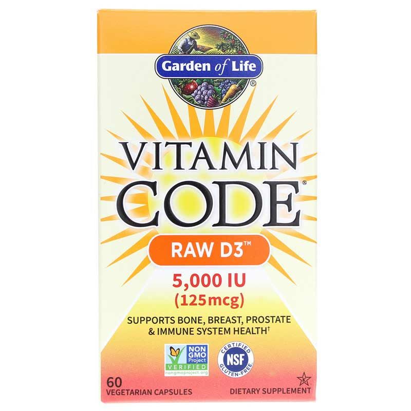 Vitamin Code Raw D3 5000 IU (125mcg) | Витаминный код сырой D3 5000 МЕ (125 мкг)