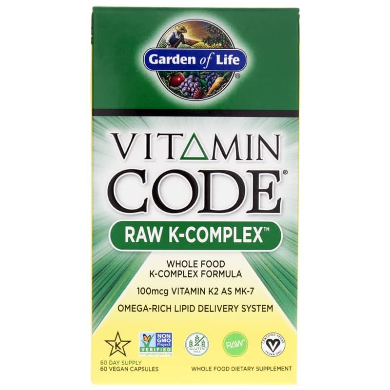 Vitamin Code Raw K-Complex | Вітамінний код сирий К-комплекс сирий