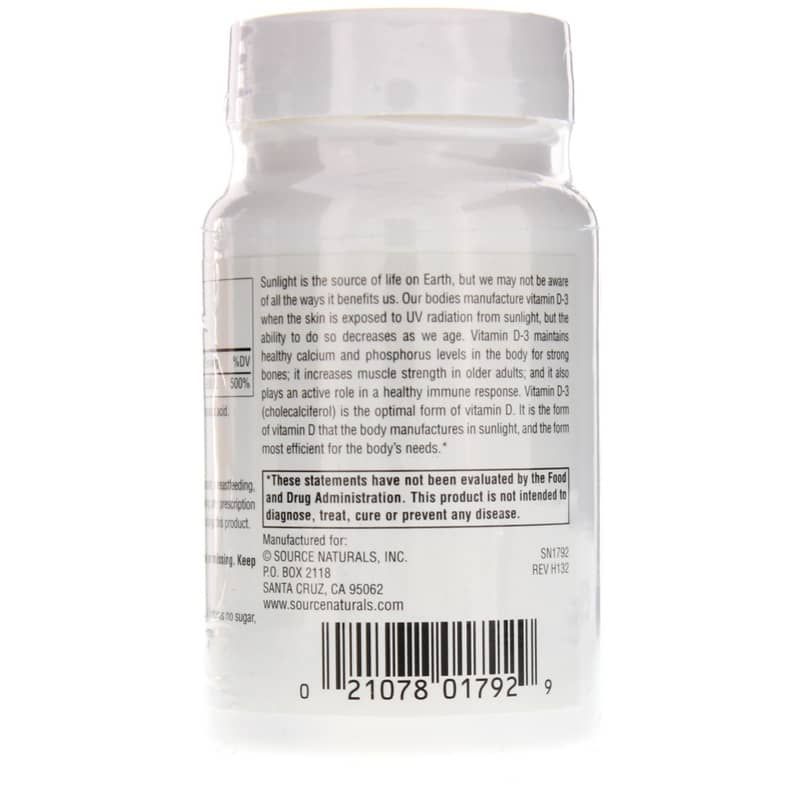 Vitamin D-3 1, 200 Tablets | Витамин D-3 1, 200 таблеток