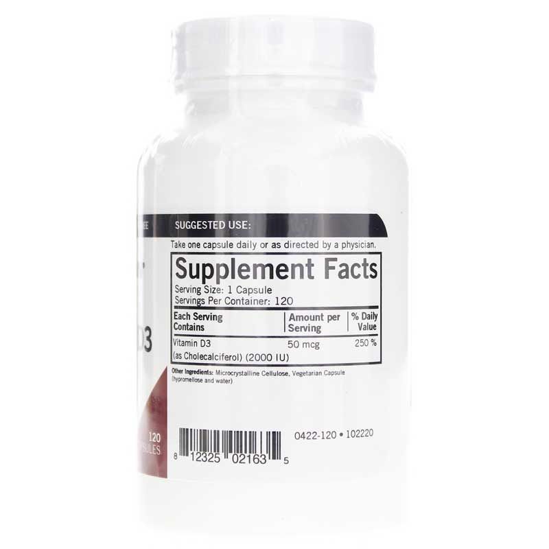Vitamin D-3 2000 IU Capsules | Витамин D-3 2000 МЕ капсулы