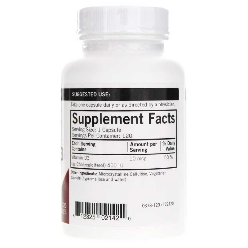 Vitamin D-3 400 IU Capsules | Витамин D-3 400 МЕ капсулы
