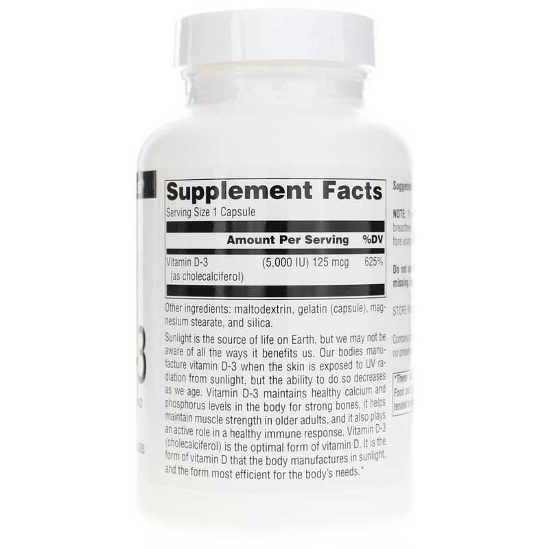 Vitamin D-3 5,000 IU, 240 Capsules | Витамин D-3 5,000 МЕ, 240 капсул