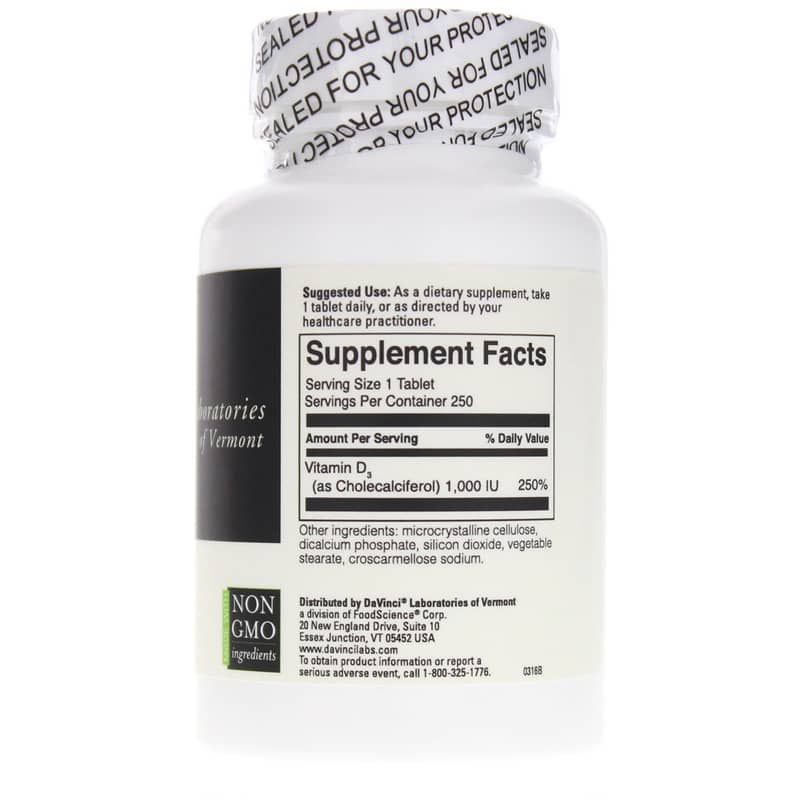 Vitamin D3 1000 IU | Витамин D3 1000 МЕ