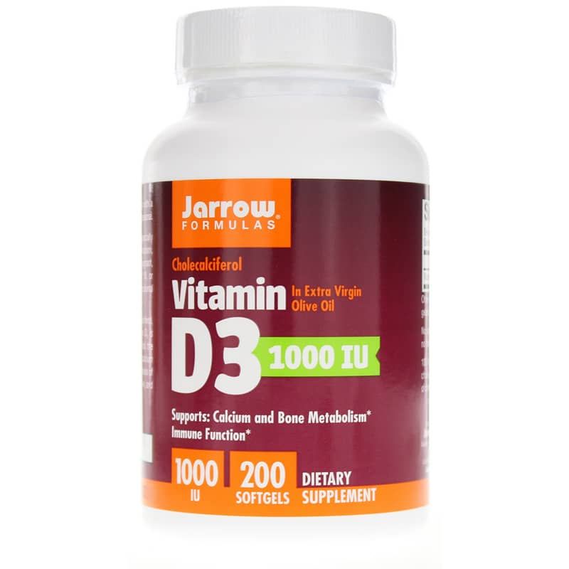 Vitamin D3 1000 IU, 200 Softgels | Вітамін D3 1000 МО, 200 гелевих капсул