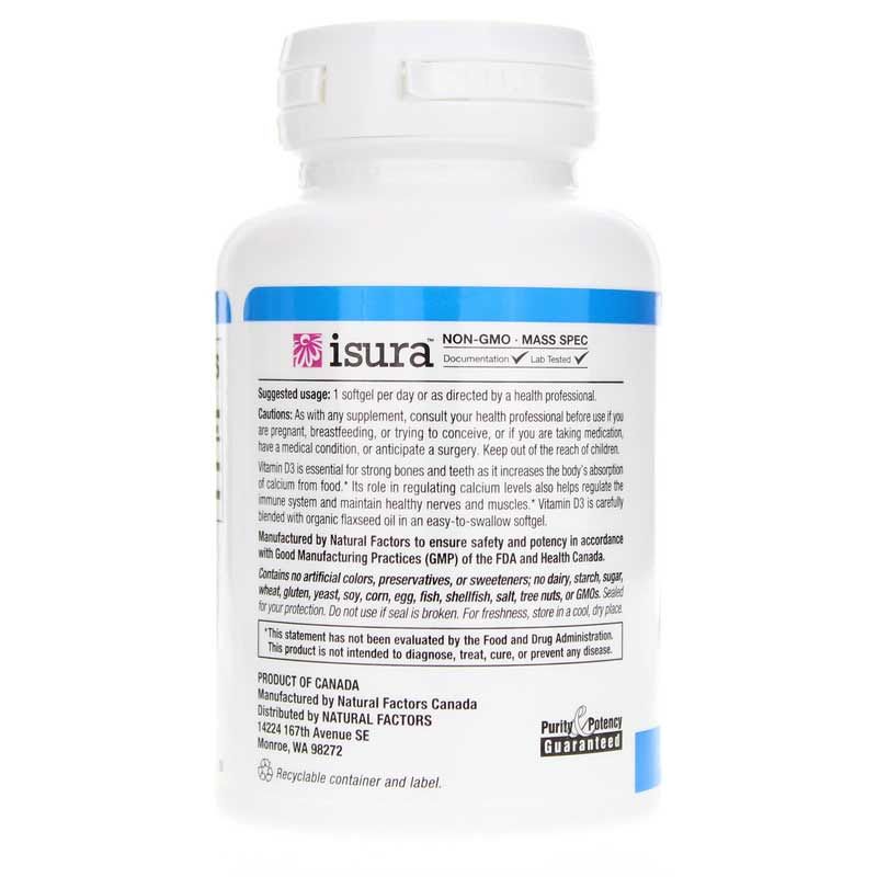 Vitamin D3 1000 IU | Витамин D3 1000 МЕ