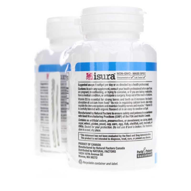 Vitamin D3 2000 IU Bonus Pack | Витамин D3 2000 МЕ бонусная упаковка