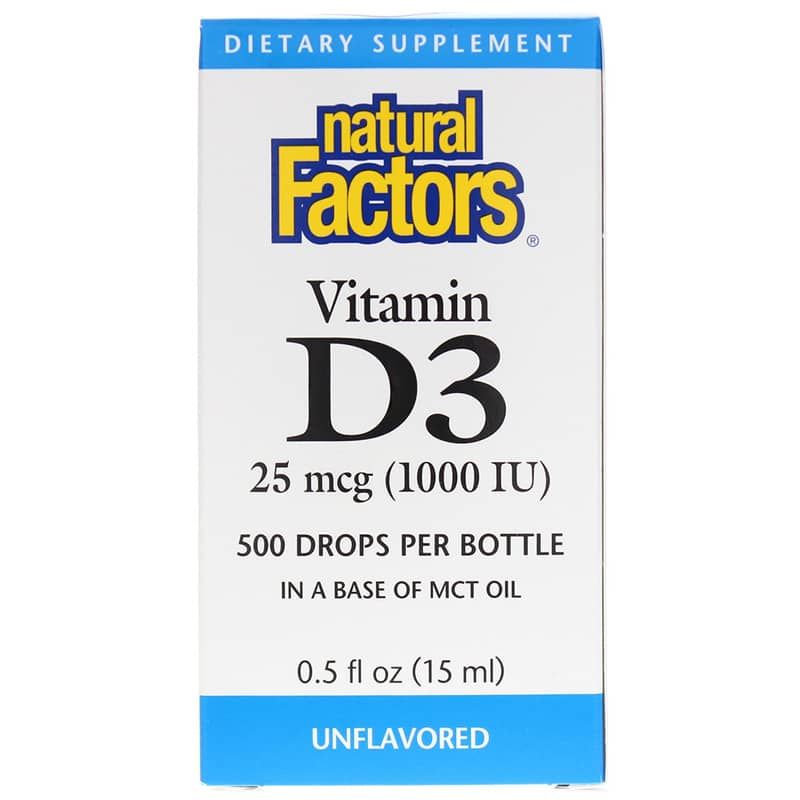 Vitamin D3 25 Mcg Liquid | Витамин D3 25 мкг жидкий