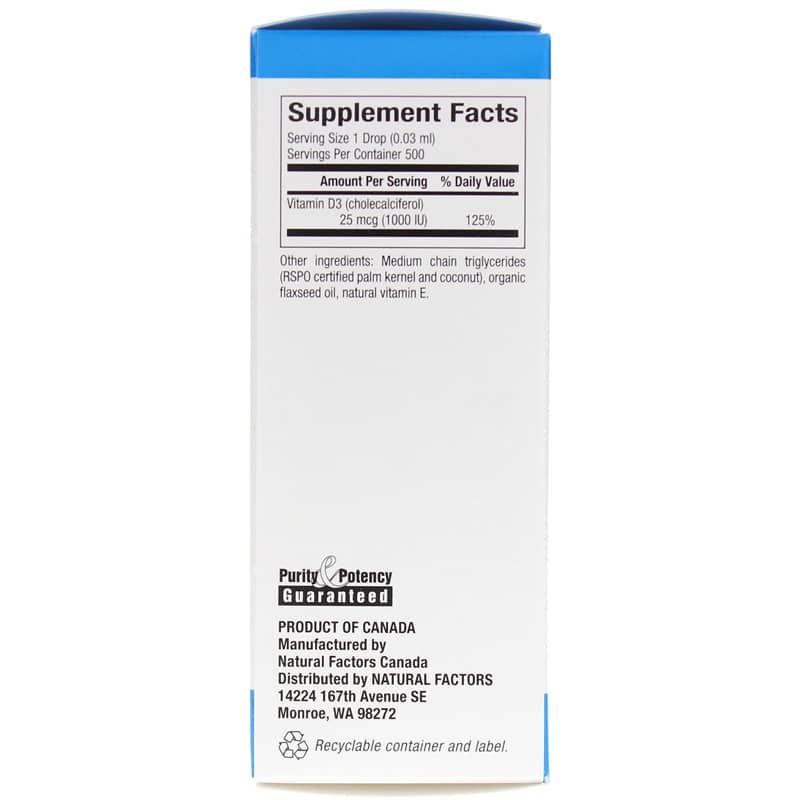 Vitamin D3 25 Mcg Liquid | Витамин D3 25 мкг жидкий