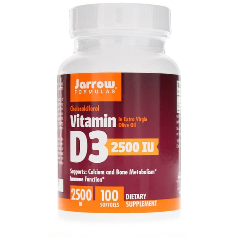 Vitamin D3 2,500 IU | Витамин D3 2,500 МЕ