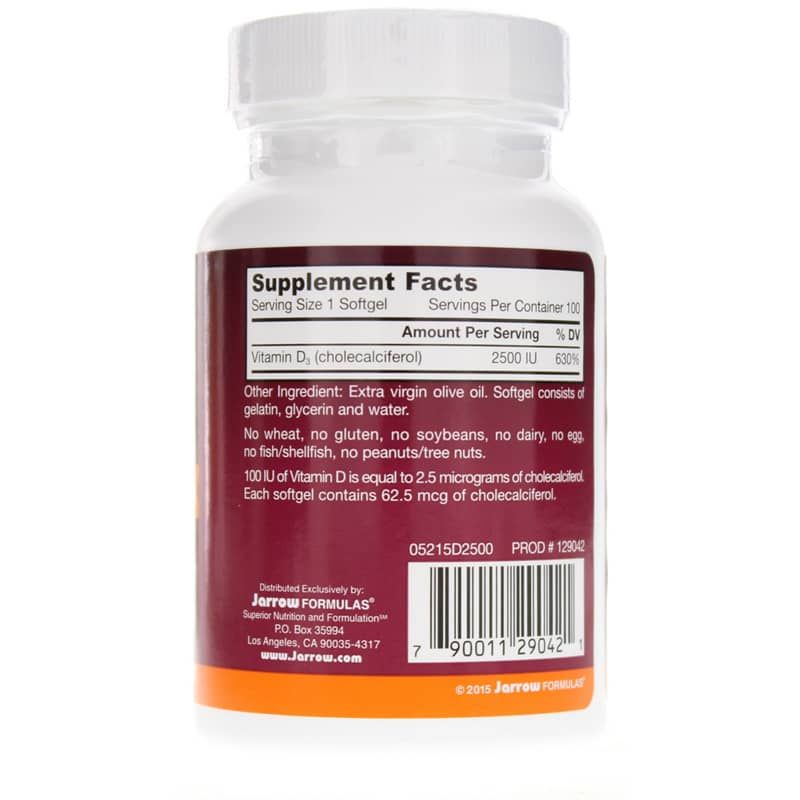 Vitamin D3 2,500 IU | Витамин D3 2,500 МЕ