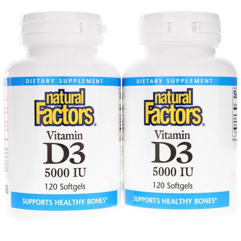 Vitamin D3 5000 IU Bonus Pack | Витамин D3 5000 МЕ бонусная упаковка