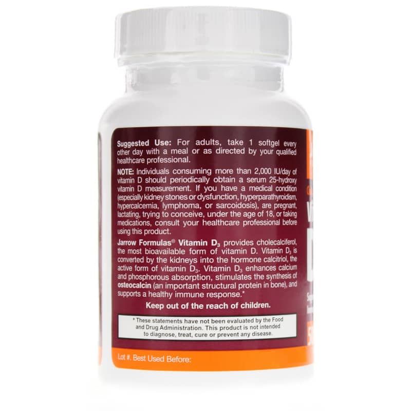 Vitamin D3 5,000 IU | Витамин D3 5,000 МЕ