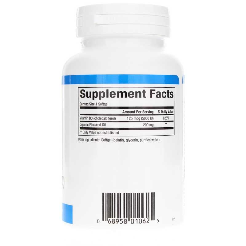 Vitamin D3 5000 IU, 360 Softgels | Витамин D3 5000 МЕ, 360 гелевых капсул