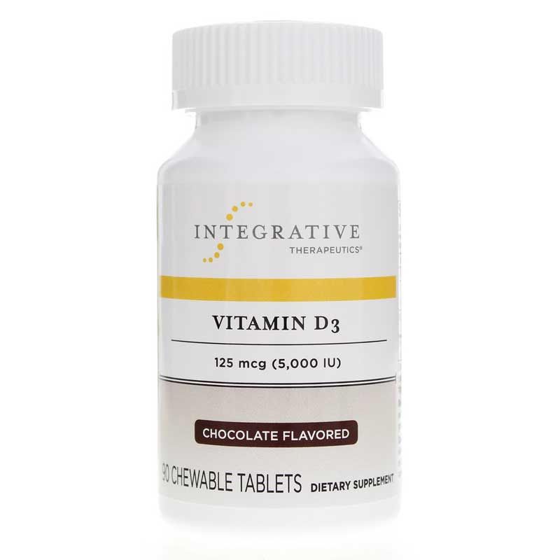 Vitamin D3 125 Mcg (5000 IU) Chocolate Flavor | Витамин D3 125 мкг (5000 МЕ) со вкусом шоколада