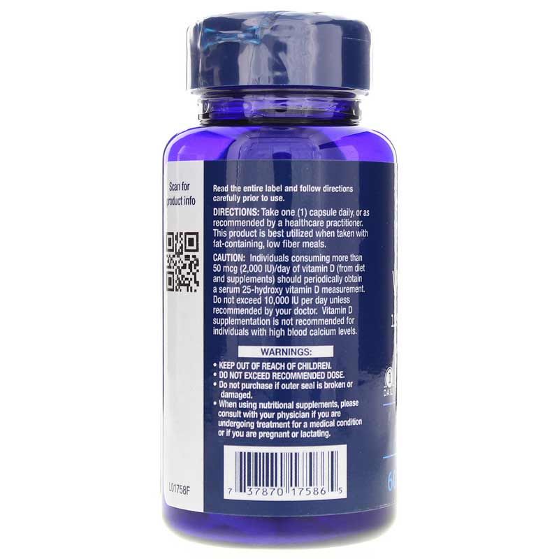 Vitamin D3 5000 IU with Sea-Iodine | Вітамін D3 5000 МО з морським йодом