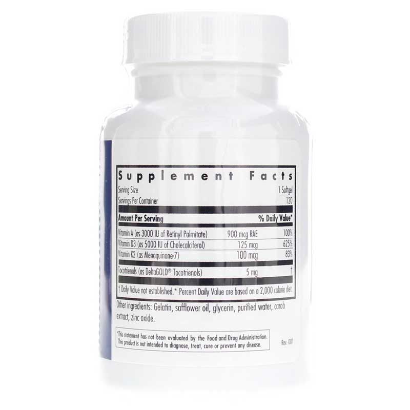 Vitamin D3 Complete 5000 IU Softgels, 120 Softgels | Витамин D3 полный 5000 МЕ мягкие гели, 120 гелевых капсул