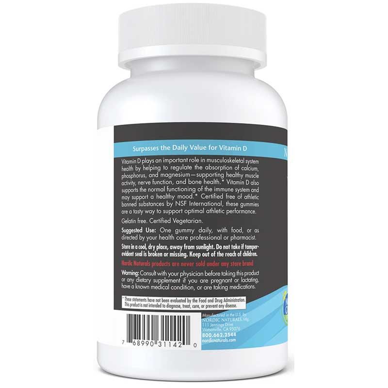 Vitamin D3 Gummies Sport | Вітамін D3 жувальні гумки спорт