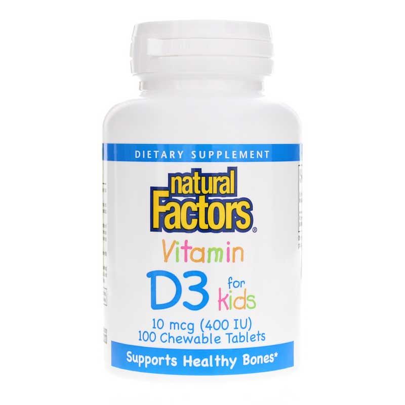 Vitamin D3 for Kids 10 Mcg | Витамин D3 для детей 10 мкг