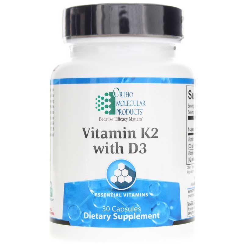 Vitamin K2 with D3, 30 Capsules | Вітамін К2 з D3, 30 капсул