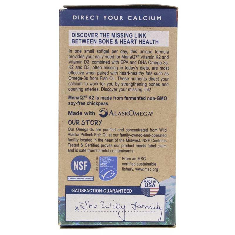 Omega 3 plus Vitamin K2 with D3 | Омега 3 плюс вітамін К2 з D3
