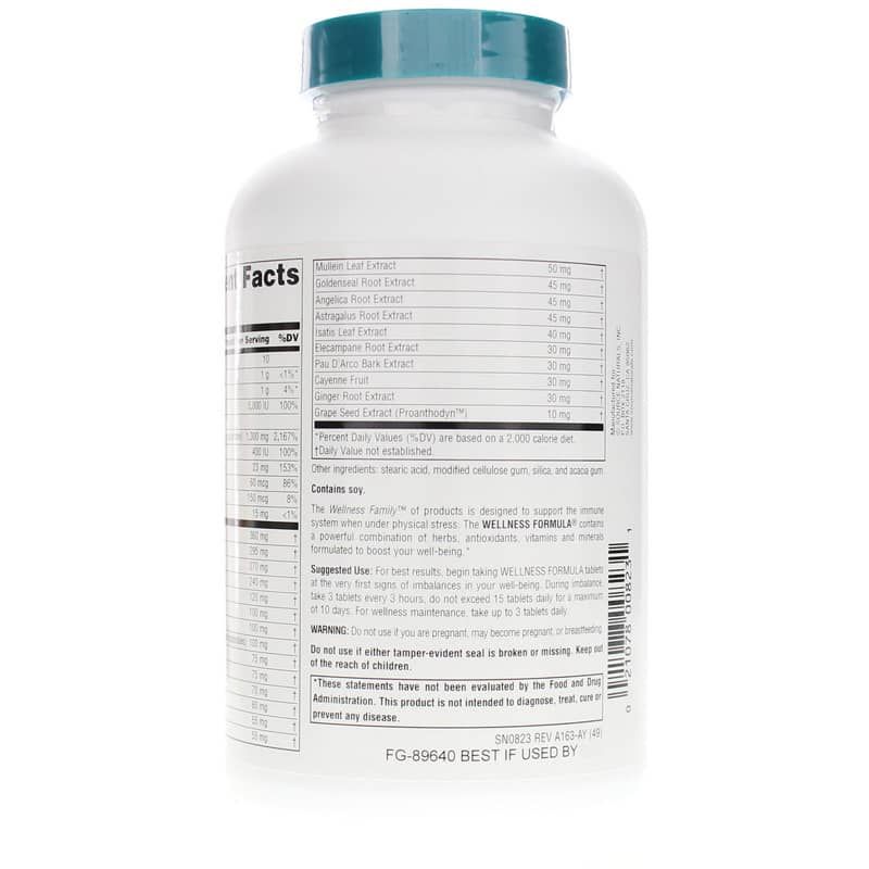 Wellness Formula Tablets, 180 Tablets | Таблетки формула здоров'я, 180 таблеток