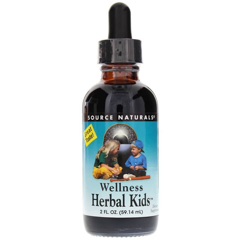 Wellness Herbal Kids Liquid, 2 Oz | Оздоровча трав'яна рідина для дітей, 2 унції