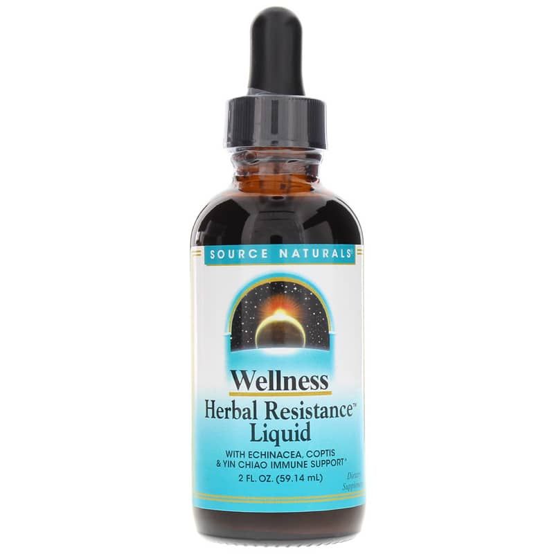 Wellness Herbal Resistance Liquid, 2 Oz | Оздоровительная травяная жидкость сопротивления, 2 унции